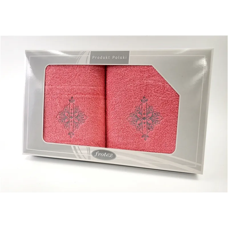 Komplet Frotex Gift 50,70 Koral Wzór 6 Komplet Frotex Gift 50,70 Koral Wzór 6