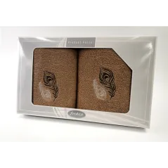 Komplet Frotex Gift 50,70 Beż Wzór 2