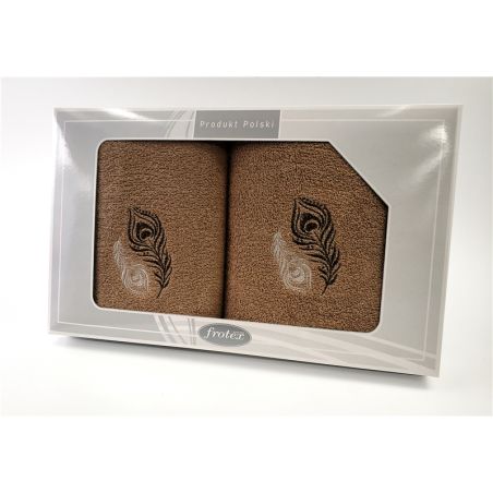 Komplet Frotex Gift 50,70 Beż Wzór 2