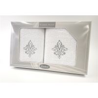 Komplet Frotex Gift 50,70 Biały Wzór 5