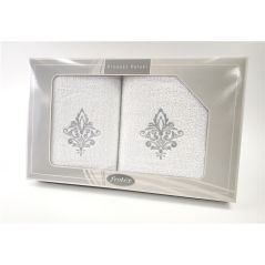 Komplet Frotex Gift 50,70 Biały Wzór 5