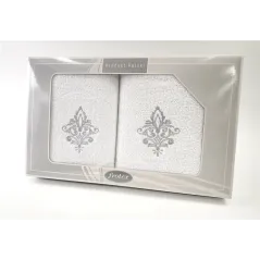 Komplet Frotex Gift 50,70 Biały Wzór 5
