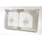 Komplet Frotex Gift 50,70 Biały Wzór 6 Komplet Frotex Gift 50,70 Biały Wzór 6