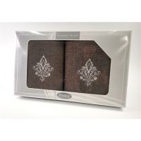 Komplet Frotex Gift 50,70 Brąz Wzór 5