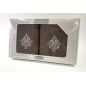 Komplet Frotex Gift 50,70 Brąz Wzór 5 Komplet Frotex Gift 50,70 Brąz Wzór 5