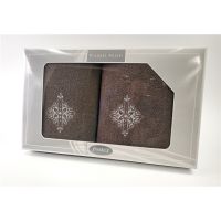 Komplet Frotex Gift 50,70 Brąz Wzór 6