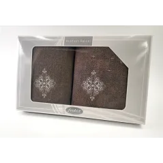 Komplet Frotex Gift 50,70 Brąz Wzór 6