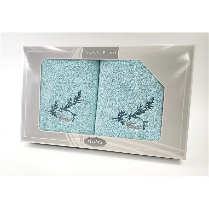 Komplet Frotex Gift 50,70 Aqua Wzór 1 Komplet Frotex Gift 50,70 Aqua Wzór 1