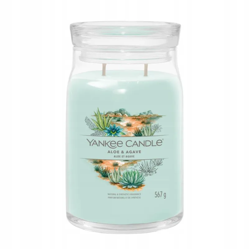 Świeca duża Yankee Candle Signature Aloe&Agave Świeca duża Yankee Candle Signature Aloe&Agave