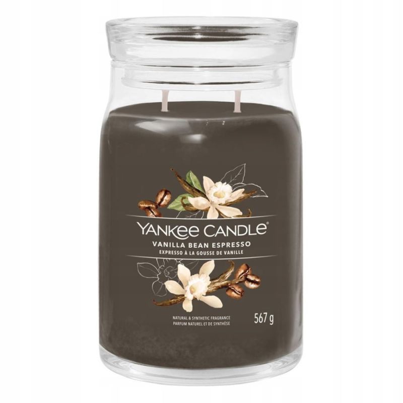 Yc Signature - świeca duża Vanilla Bean espresso