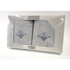 Komplet Frotex Gift 50,70 Popiel Wzór 3