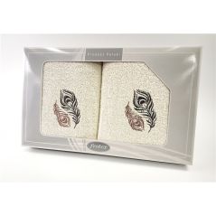 Komplet Frotex Gift 50,70 Krem Wzór 2