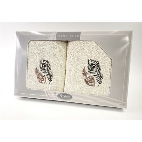 Komplet Frotex Gift 50,70 Krem Wzór 2