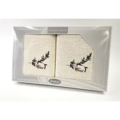 Komplet Frotex Gift 50,70 Krem Wzór 1