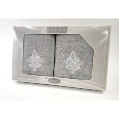 Komplet Frotex Gift 50,70 Popiel Wzór 5