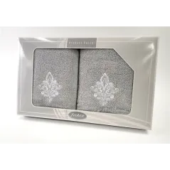 Komplet Frotex Gift 50,70 Popiel Wzór 5