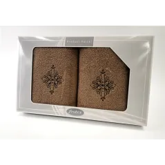 Komplet Frotex Gift 50,70 Beż Wzór 6
