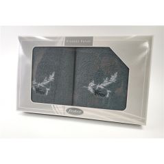 Komplet Frotex Gift 50,70 C.popiel Wzór 1