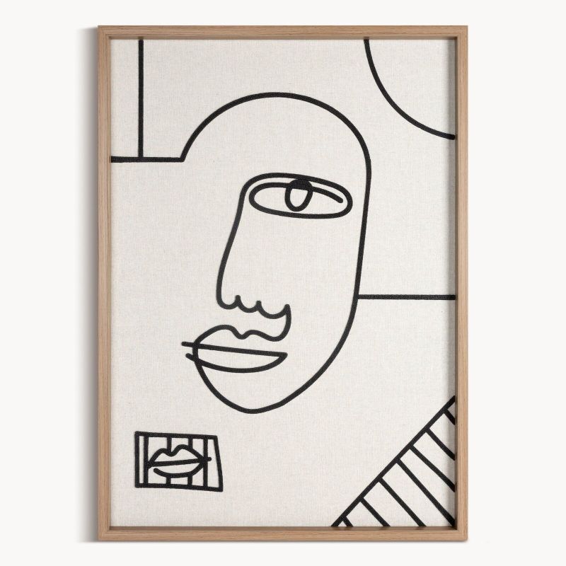 Obraz 669 50 x 70 cm beżowy