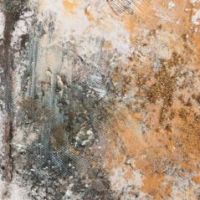 Obraz 667 70 x 100 cm popielaty