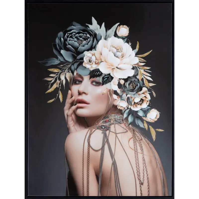Obraz 658 60 x 80 cm ciemnoszary Obraz 658 60 x 80 cm ciemnoszary