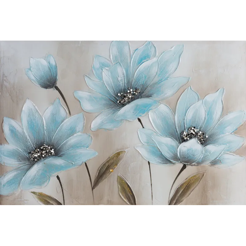 Obraz 655 90 x 60 cm błękitny Obraz 655 90 x 60 cm błękitny