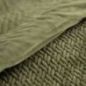Koc Kayla 130 x 160 cm ciemnozielony Koc Kayla 130 x 160 cm ciemnozielony