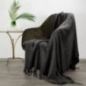 Koc akryl 5 125 x 160 cm stalowy