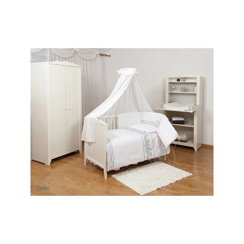 Komplet pościeli 3-cz. Bianco Twins