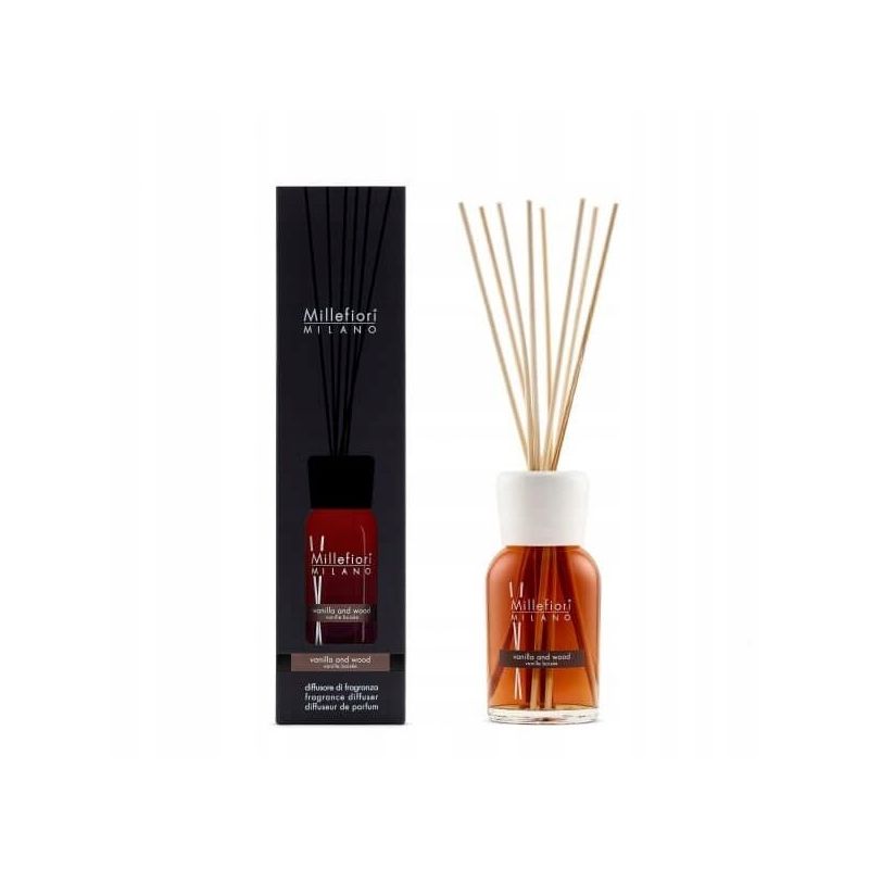 Mm Millefiori Milano pałeczki 250ml Vanilla & Wood