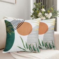 Poszewka Welurowa 40x40 Drukowana w Stylu Boho