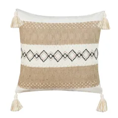 Poszewka Z Frędzlami 40x40 Tkana W Stylu Boho