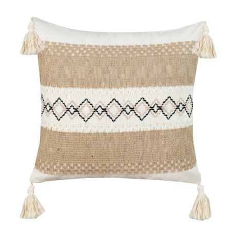 Poszewka Z Frędzlami 40x40 Tkana W Stylu Boho