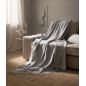 Pled 135/190 cm Eric 8621/820/silber