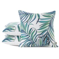 D91/PO/PALMS/02 40X40 biały + niebieski