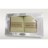 Komplet Frotex Gift 2 50,70 Wzór 2 Krem