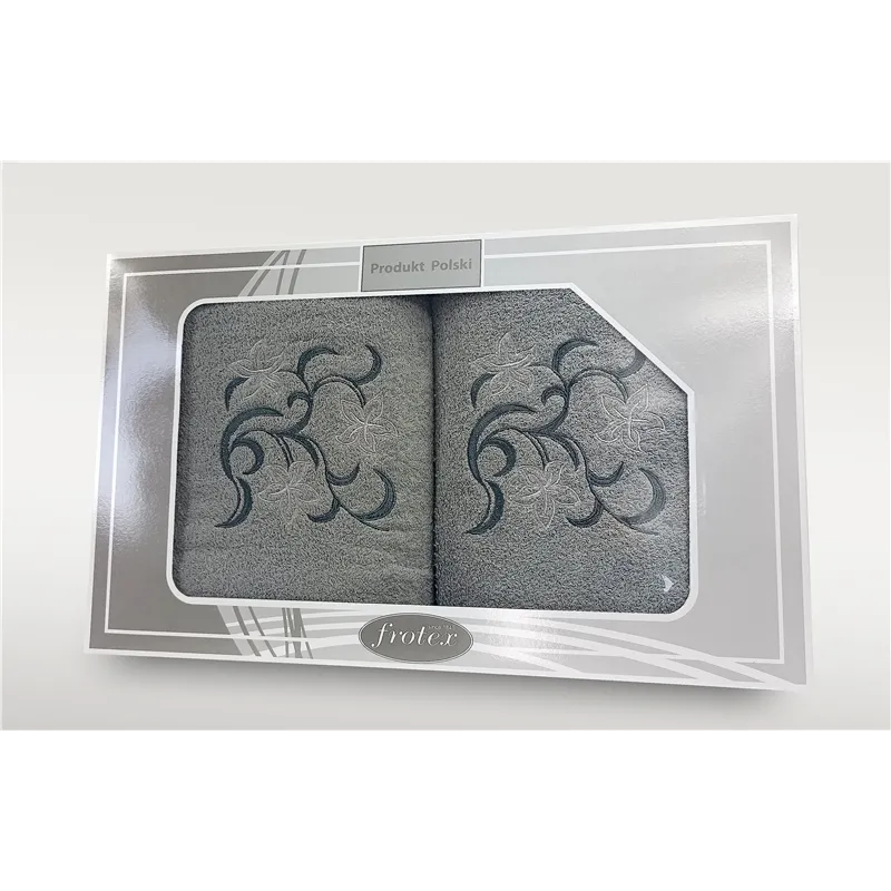 Komplet Frotex Gift 2 50,70 Wzór 3 Jasny Popie Komplet Frotex Gift 2 50,70 Wzór 3 Jasny Popie