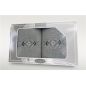 Komplet Frotex Gift 2 50,70 Wzór 4 Jasny Popie Komplet Frotex Gift 2 50,70 Wzór 4 Jasny Popie