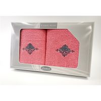 Komplet Frotex Gift 50,70 Koral Wzór 3