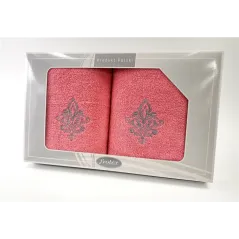 Komplet Frotex Gift 50,70 Koral Wzór 5