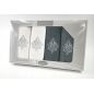 Komplet Frotex Gift Iv Wzór 5 Biały C.popiel Komplet Frotex Gift Iv Wzór 5 Biały C.popiel
