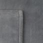 Koc Pluszowy Merino 200 x 220 W Kolorze Szarym Koc Pluszowy Merino 200 x 220 W Kolorze Szarym
