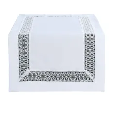 Poliestrowy Biały Bieżnik 60x120 Wstawka Gipiurowa