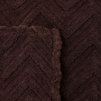 Koc/Narzuta/Wenecja 160x200 BROWN 69 GRUBY I CIEPŁY
