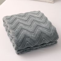 Koc/Narzuta/Wenecja 200x220 GREY GRUBY I CIEPŁY