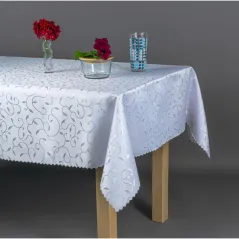 Obrus Plamoodporny 140x320 biały