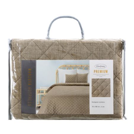 CHON/LEN/1/C.BEŻ 170X210 ciemnobeżowy