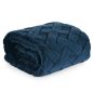 D91/K/CARO 200X220 granatowy