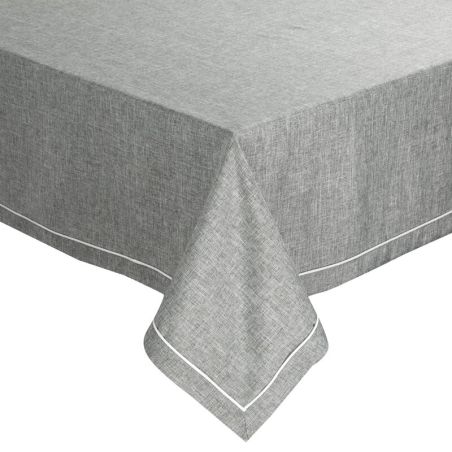 CHO/MEGI/POPI+B 140X180 popielaty + biały