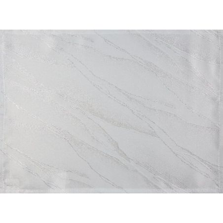 CHO/ERIKA/B+SREB 30X40/X4 kpl biały + srebrny